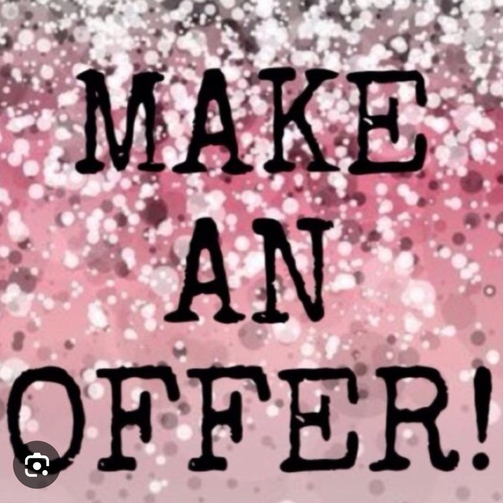 All reasonable offers accepted!